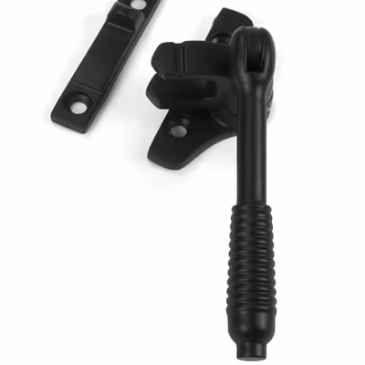 Aged Bronze Night-Vent Locking Reeded Fastener (Steel Window)