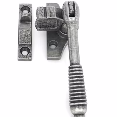 Pewter Night-Vent Locking Reeded Fastener (Steel Window) - Image 3