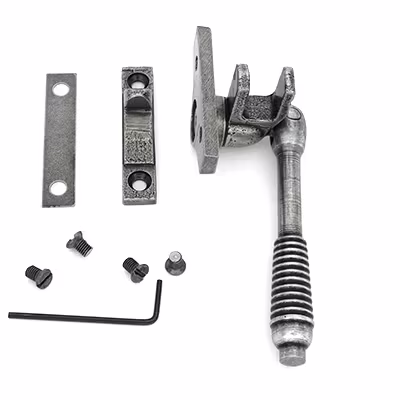 Pewter Night-Vent Locking Reeded Fastener (Steel Window) - Image 4