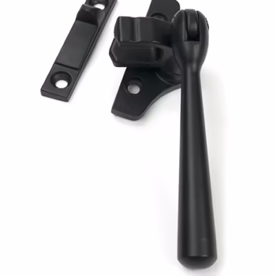 Matt Black Night-Vent Locking Newbury Fastener (Steel Window)