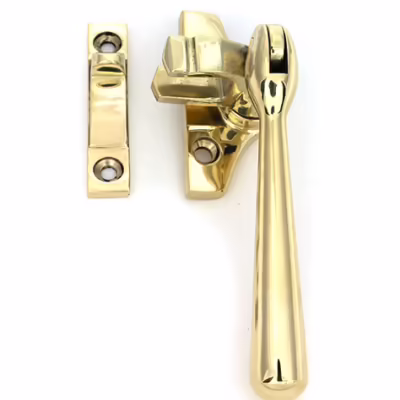 Polished Brass Night-Vent Locking Newbury Fastener (Steel Window) - Image 3
