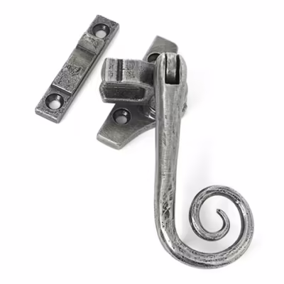Pewter Night-Vent Locking Monkeytail Fastener (Steel Window)