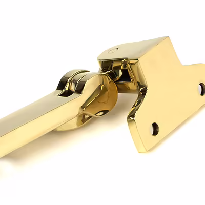 Polished Brass 8" Avon Stay (Steel Window) - Image 4