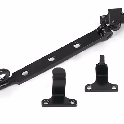 Black 8" Monkeytail Stay (Steel Window)
