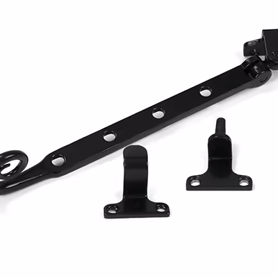 Black 10" Monkeytail Stay (Steel Window)