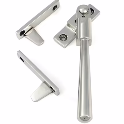 Polished Marine SS (316) Night-Vent Locking Newbury Fastener