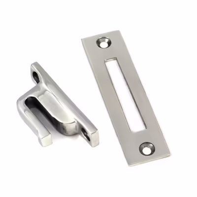 Polished Marine SS (316) Locking Newbury Fastener - Image 4