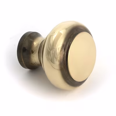Aged Brass Regency Cabinet Knob - Small - Image 3