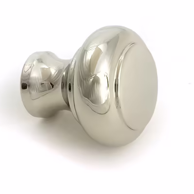 Polished Nickel Regency Cabinet Knob - Small - Image 3