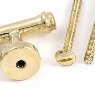 Polished Brass Regency Pull Handle - Large - Image 5