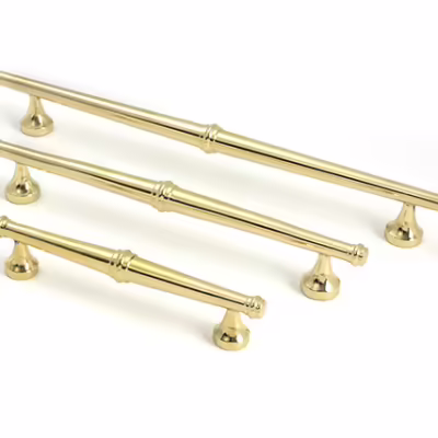 Polished Brass Regency Pull Handle - Large - Image 6