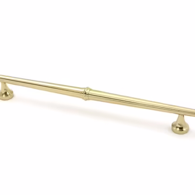 Polished Brass Regency Pull Handle - Large - Image 1