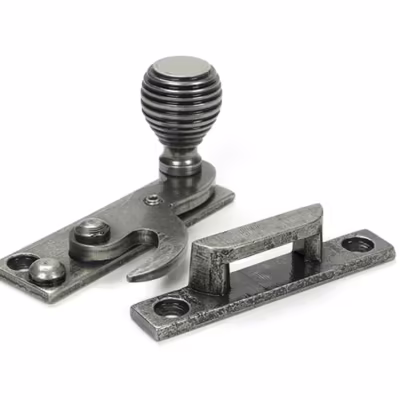 Pewter Beehive Sash Hook Fastener