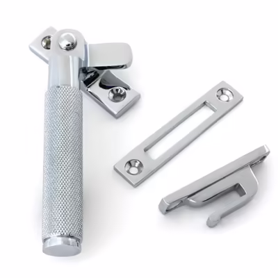 Polished Chrome Locking Brompton Fastener - LH - Image 1