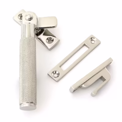 Polished Nickel Locking Brompton Fastener - LH