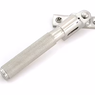 Polished Nickel Night-Vent Locking Brompton Fastener - Image 5