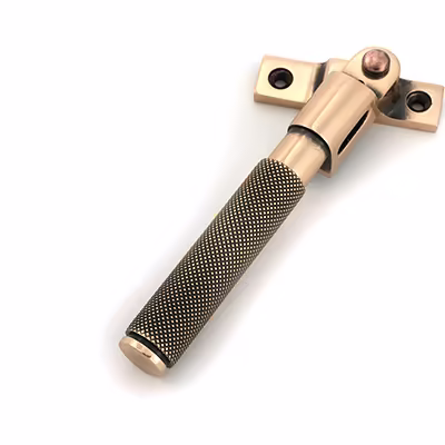 Polished Bronze Night-Vent Locking Brompton Fastener - Image 5