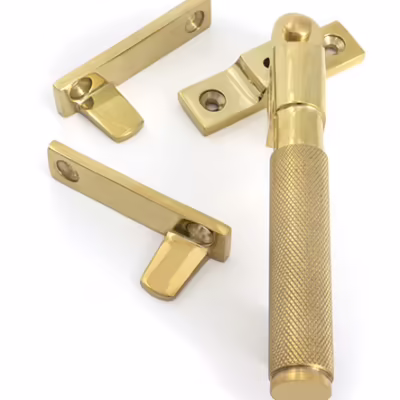 Polished Brass Night-Vent Locking Brompton Fastener