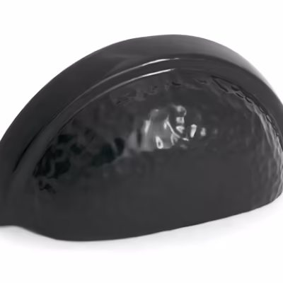 Black Hammered Regency Drawer Pull
