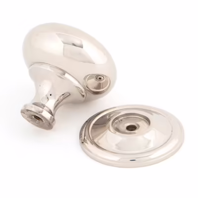 Polished Nickel Mushroom Cabinet Knob 38mm - Image 4
