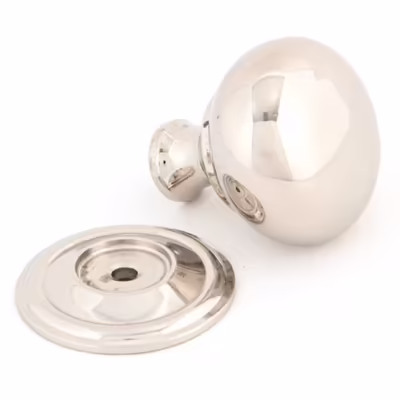 Polished Nickel Mushroom Cabinet Knob 32mm - Image 3