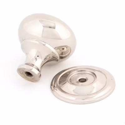 Polished Nickel Mushroom Cabinet Knob 32mm - Image 4