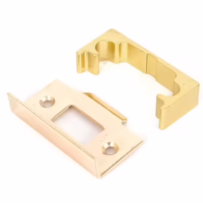 Electro Brassed 1/2" Rebate Kit for Tubular Mortice Latch
