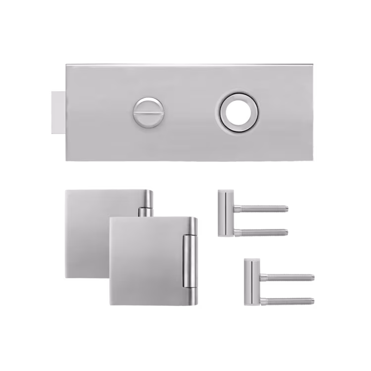 Glass door lock rectangular EGS 360Q BAD 71