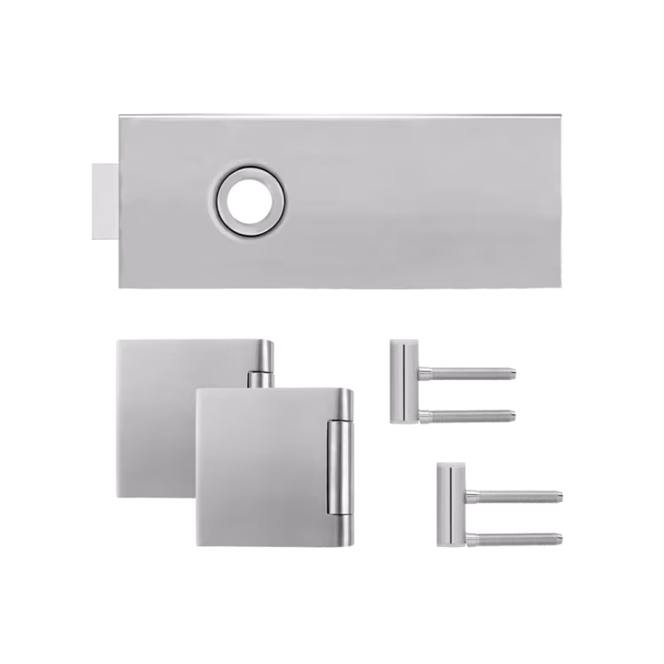 Glass door lock rectangular EGS 360Q 0S 71