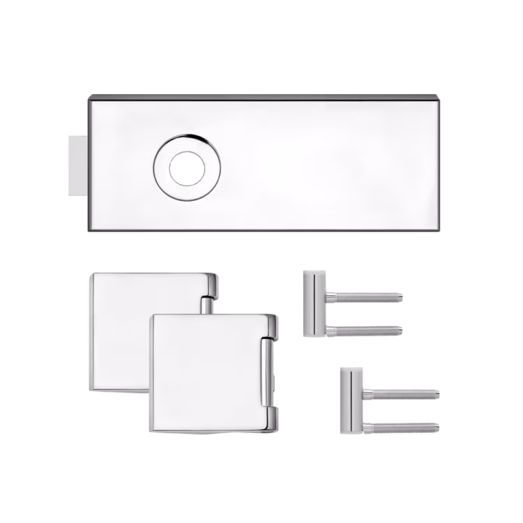 Glass door lock rectangular EGS 360Q 0S 72