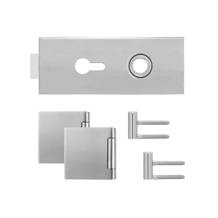 Glass door lock rectangular EGS 360Q PZ 71