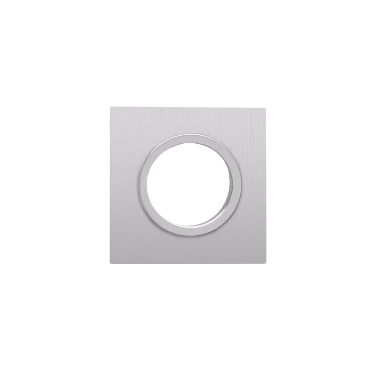 Escutcheon satin stainless steel EZ140Q DR 71