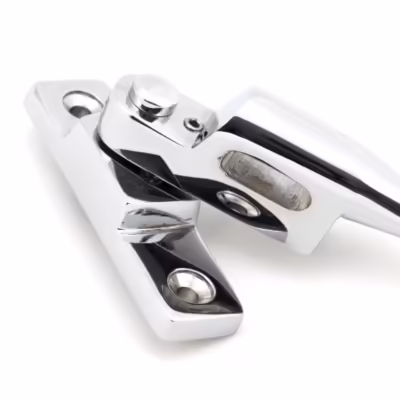 Polished Chrome Night-Vent Locking Peardrop Fastener - LH - Image 5