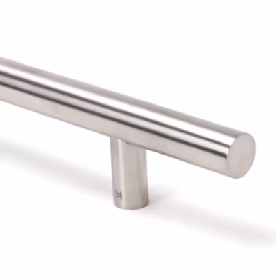Satin Marine SS (316) 1.5m T Bar Handle Secret Fix 32mm - Image 4