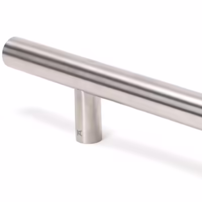 Satin Marine SS (316) 1.5m T Bar Handle Secret Fix 32mm - Image 5