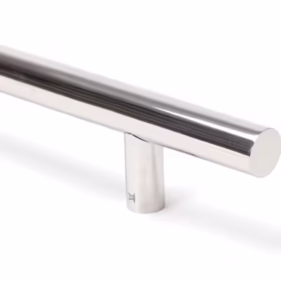 Polished Marine SS (316) 0.9m T Bar Handle B2B Fix 32mm - Image 4