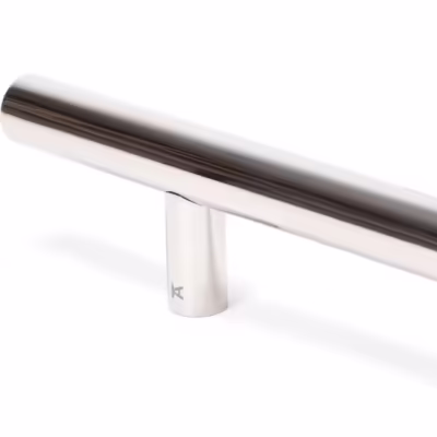 Polished Marine SS (316) 0.9m T Bar Handle B2B Fix 32mm - Image 5