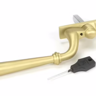 Satin Brass Newbury Espag - RH - Image 4