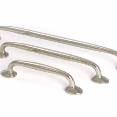 Polished Nickel Moore Pull Handle - Medium - Image 6