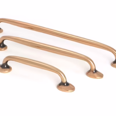 Polished Bronze Moore Pull Handle - Medium - Image 6