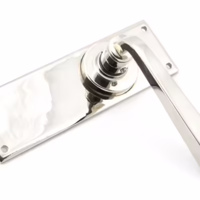 Polished Nickel Avon Lever Latch Set - Image 3