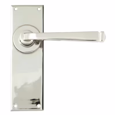Polished Nickel Avon Lever Latch Set