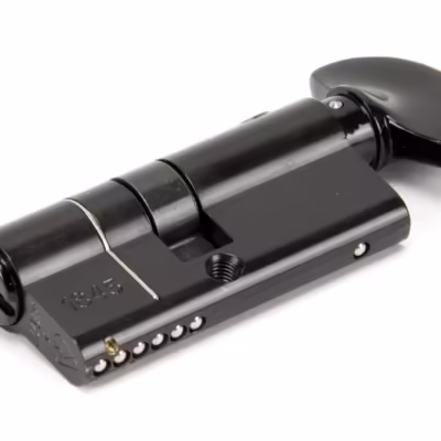 Black 30/35T 6pin Euro Cylinder/Thumbturn