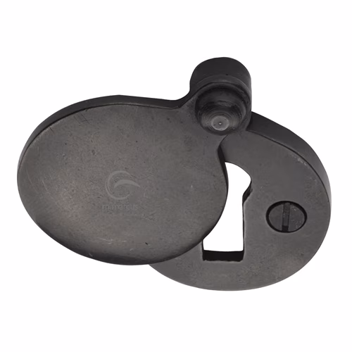 Rustic Dark Bronze Covered Keyhole Round