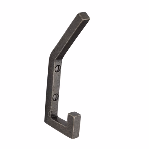 Rustic Pewter Double Hook