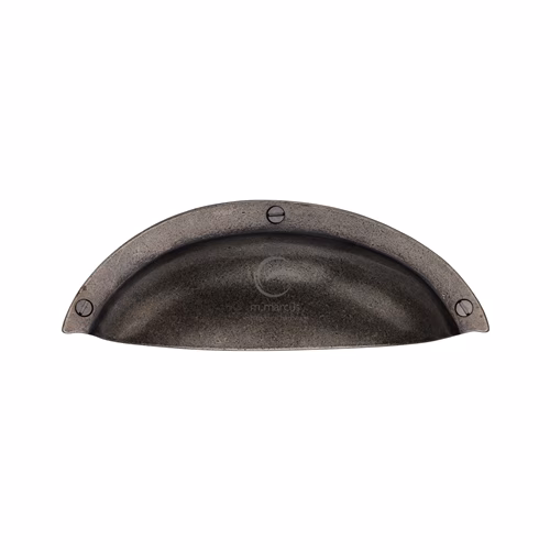 Rustic Pewter Elongated Cabinet Drawer Pull