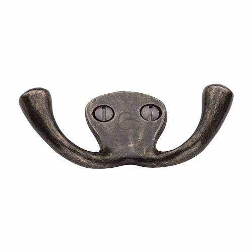 Rustic Pewter Double Hook