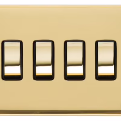 Winchester Range 4 Gang Rocker Switch (10 Amp) - Image 8