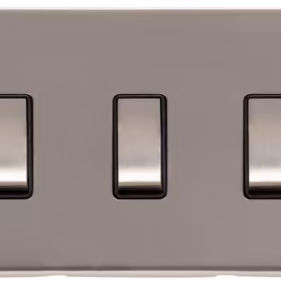 Winchester Range 3 Gang Rocker Switch (10 Amp) Double Plate
