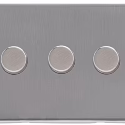 Winchester Range 3 Gang Dimmer 400 watts (Compatible with halogen/ incandescent bulbs) - Image 6